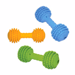 Rosewood Cyber Rubber Dumbell Dog Toy Large