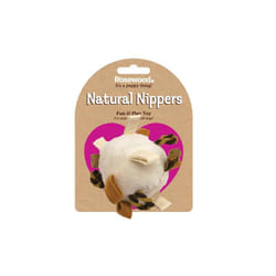 Rosewood Natural Nippers Loopy Fun Ball Dog Toy