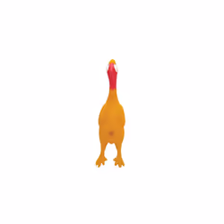Latex Chicken, Large, Yellow/Red