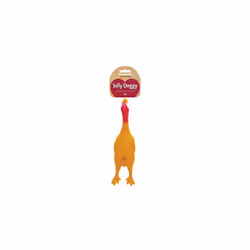 Latex Chicken, Large, Yellow/Red