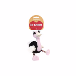 Rosewood Mr Twister Olga Ostrich Dog Toy