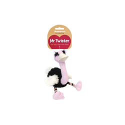 Rosewood Mr Twister Olga Ostrich Dog Toy