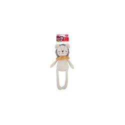 Mrs Sleepy Lion, Plush Interactive Dog Toy - Cream