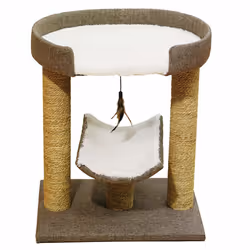 Rosewood Catwalk Collection Cat Scratching Post - Saffron
