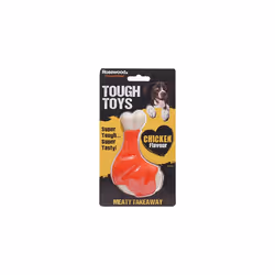 Meaty Chicken Takeaway Leg Tough Dog Toy