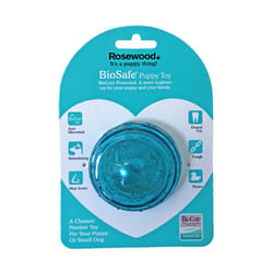 Rosewood Biosafe Puppy Dog Toys - Ball, Blue