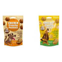Rosewood Crunchy Meatballs Treats for Dogs 140g - Chicken Crunchy Meatballs 140g, 1 Pack