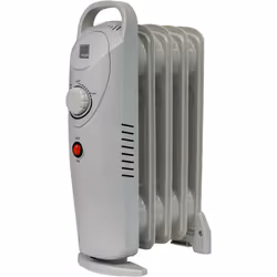 Oil Filled Electric Radiators - 5 Fin Oil Filled Radiator