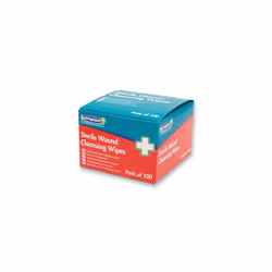 Alcohol Free Sterile Wound Cleansing Wipes Pack 100