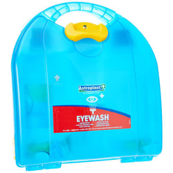 Eye Wash First Aid Kit with Two Sterile 500ml Saline Bottles for The Workplace