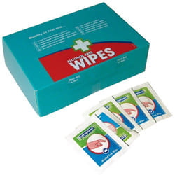 Astroplast Wipes Alcohol Free for all First Aid Kits (Pack 100) - 1601