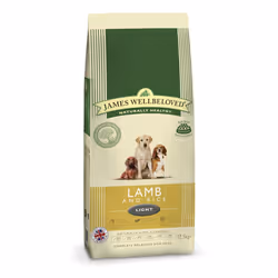 Jwb Adult Dog Light Lamb & Rice Kibble 12.5kg