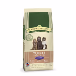 Jwb Adult Dog Senior Turkey & Rice Kibble 15kg
