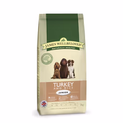 Jwb Junior Dog Turkey & Rice Kibble 2kg