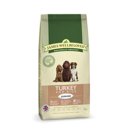 Jwb Junior Dog Turkey & Rice Kibble 2kg