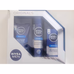 Nivea Originals PROTECT & CARE SET Face Wash Shaving Gel Moisturiser