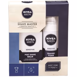Nivea Men Sensitive Gift Set with Shaving Foam and Post Shave Balm