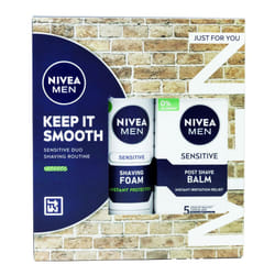 Nivea Men Keep It Smooth Sensitive Duo Shaving Set