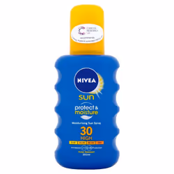 Nivea Sun Protect and Moisture Moisturising Sun Spray High SPF 30, 200 ml
