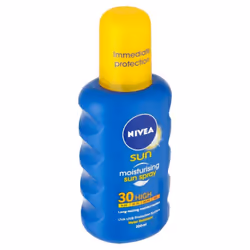 Nivea Sun Protect and Moisture Moisturising Sun Spray High SPF 30, 200 ml - Additional view 5