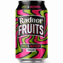Radnor Fruits Sparkling Apple & Raspberry - 24x330ml