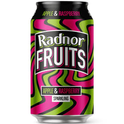 Radnor Fruits Sparkling Apple & Raspberry - 24x330ml