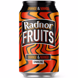 Radnor Fruits Sparkling Orange & Mango - 24x330ml