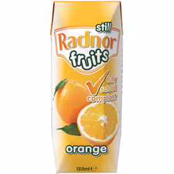 Radnor Fruits Still Orange Cartons - 60x125ml