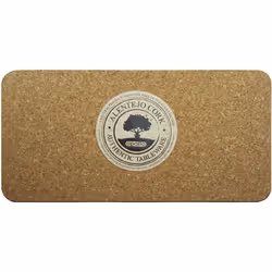 Apollo Cork Table Runner Set2 40x20cm, Multi-Colour, 40x1x20