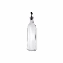 Clear Glass Olive Cooking Oil Pourer Dispenser Kitchen Seasoning Drizzle Bottle