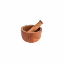 Acacia Pestle and Mortar Durable Natural Wood for Grinding Spices and Herbs