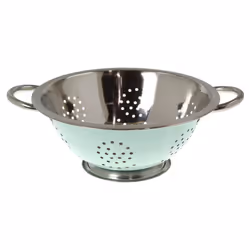Stainless Steel Colander Vegetable Salad Pasta Spaghetti Drainer Strainer Mint