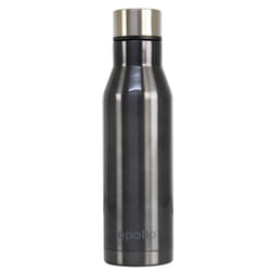 750ml Black Stainless Steel Vacuum Flask Water Bottle Hot & Cold Double Walled