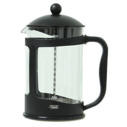 Apollo Black Coffee Plunger 12 Cup 1500ml Glass Caffettiera French Filter Press