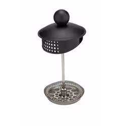 Apollo Black Coffee Plunger 12 Cup 1500ml Glass Caffettiera French Filter Press