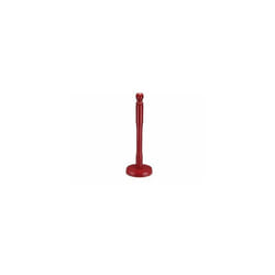 35cm Red Wooden Kitchen Paper Towel Tissue Roll Holder Pole Rack Stand Dispenser