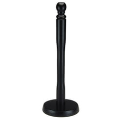 Apollo Beech Kitchen Roll Holder, Black