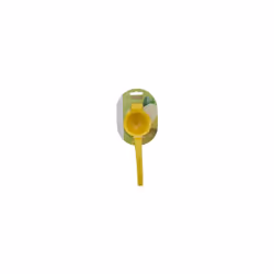 Lemon Press Yellow Metal Durable Juicer Ergonomic Easy Clean Kitchen Tool 22cm