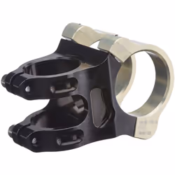 Renthal Apex 35 Bicycle Stem - Clamp: 35mm  L: 33mm  Steerer: 28.6mm  6  Black/Gold - STM117-BKAG