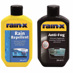 Rain-X 81299400 Repellent and Anti-Fog Pack, Set of 2