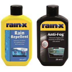 Rain-X 81299400 Repellent and Anti-Fog Pack, Set of 2