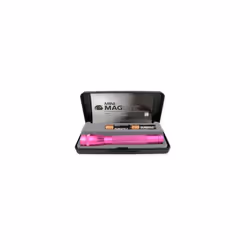 Mini Maglite Aa Torch - Gift Boxed Flashlight with Batteries - Pink