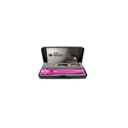Mini Maglite Aa Torch - Gift Boxed Flashlight with Batteries - Pink