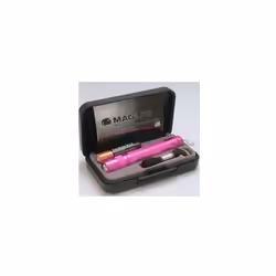 Maglite Solitaire Torch 1 X Aaa. Gift Boxed with Battery. Spare Bulb Included - Pink