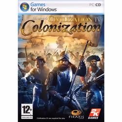 2K Sid Meier's Civilization IV : Colonization, PC, Multiplayer mode, E10+ (Everyone 10+), Physical media