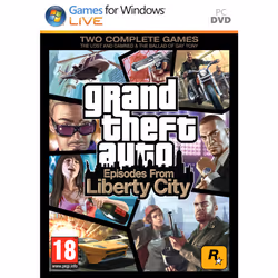 Rockstar Games Grand Theft Auto IV : Episodes From Liberty City, PC, Multiplayer mode, M (Mature), Physical media