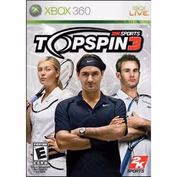 Take-Two Interactive Top Spin 3, Xbox 360, E (Everyone)