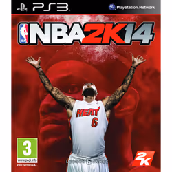 2K NBA 2K14, PlayStation 3, Multiplayer mode, E (Everyone), Physical media