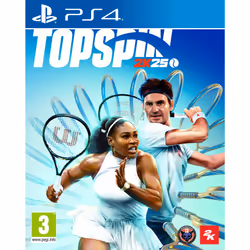 2K TopSpin 2K25, PlayStation 4, Multiplayer mode, E (Everyone), Physical media