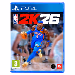 2K NBA 2K26 (PS4), PlayStation 4, Multiplayer mode, E (Everyone), Physical media